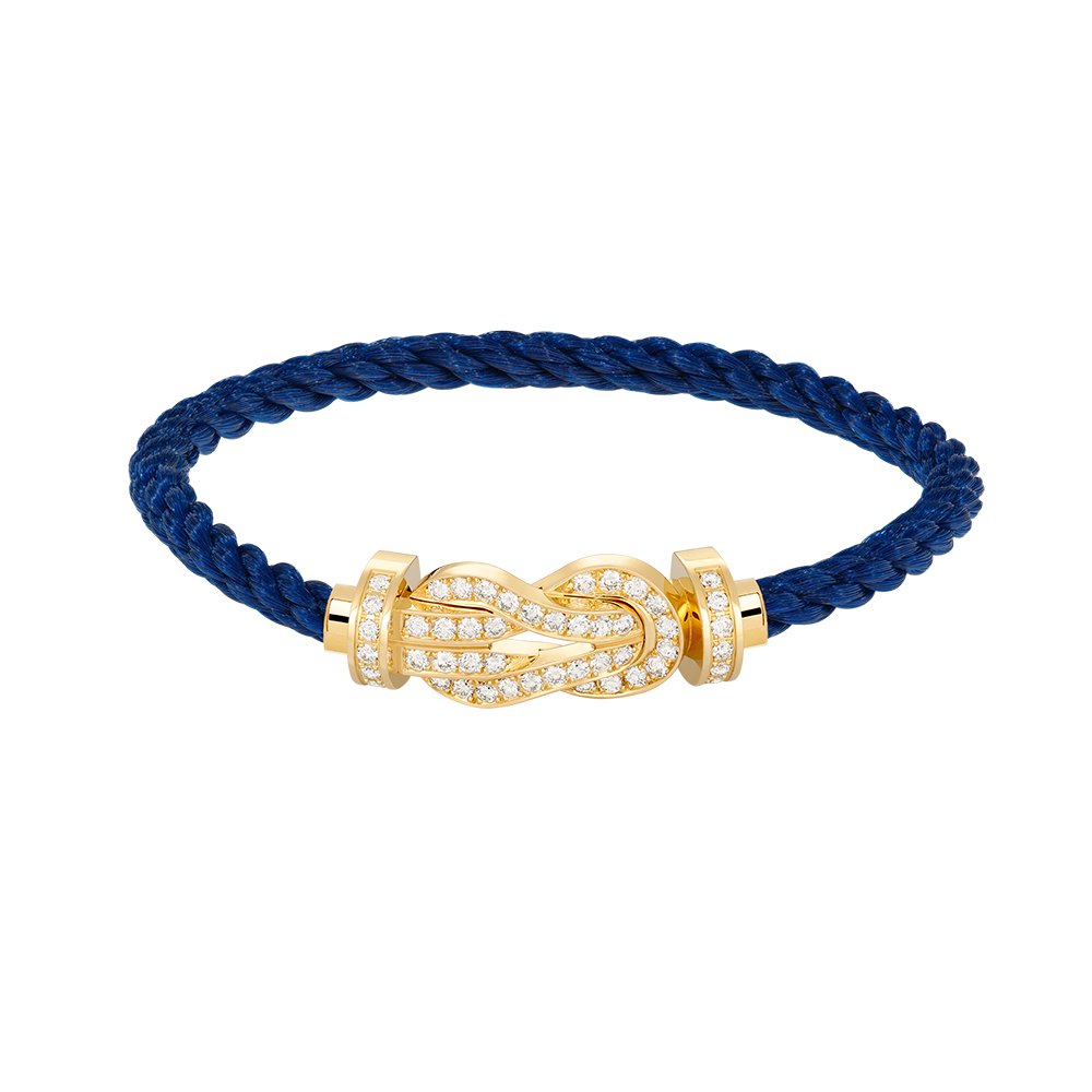 [Stars Jewelry]CHANCE LARGE 8 FIGURE BUCKLE FULLDIAMOND BRACELET GOLD