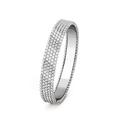[Stars Jewelry]  FIVE-ROW DIAMOND BRACELET