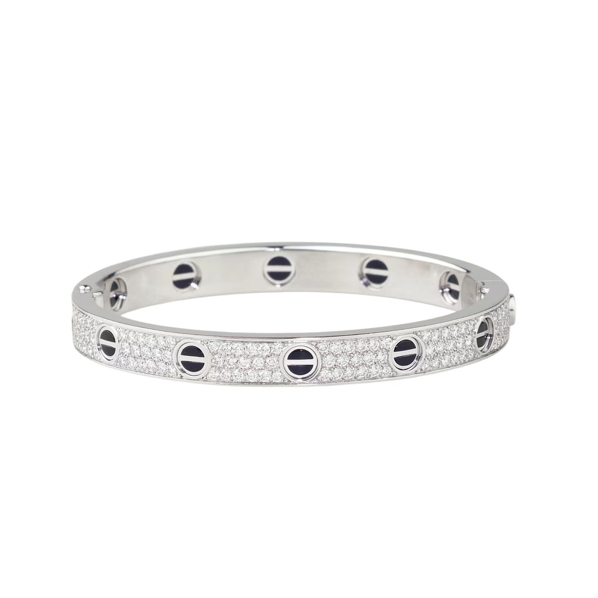 [Stars Jewelry]LOVE BRACELET 6.1MM DIAMOND-PAVED CERAMIC