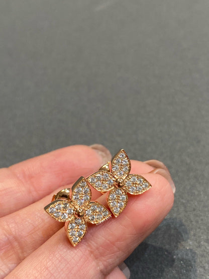 [Stars Jewelry]STAR DIAMOND EARRINGS