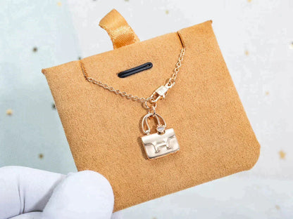 [Stars Jewelry]AMULETTE PEDANT ROSE GOLD NECKLACE