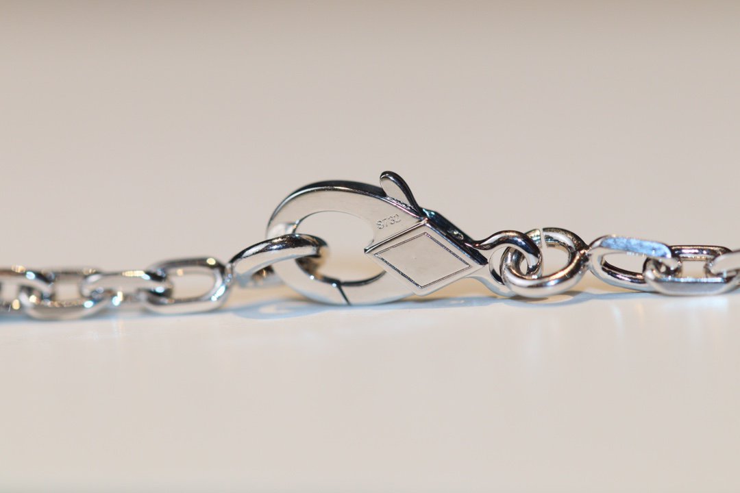 [Stars Jewelry]CLOVER 20 MOTIFS ONYX DIAMOND SILVER