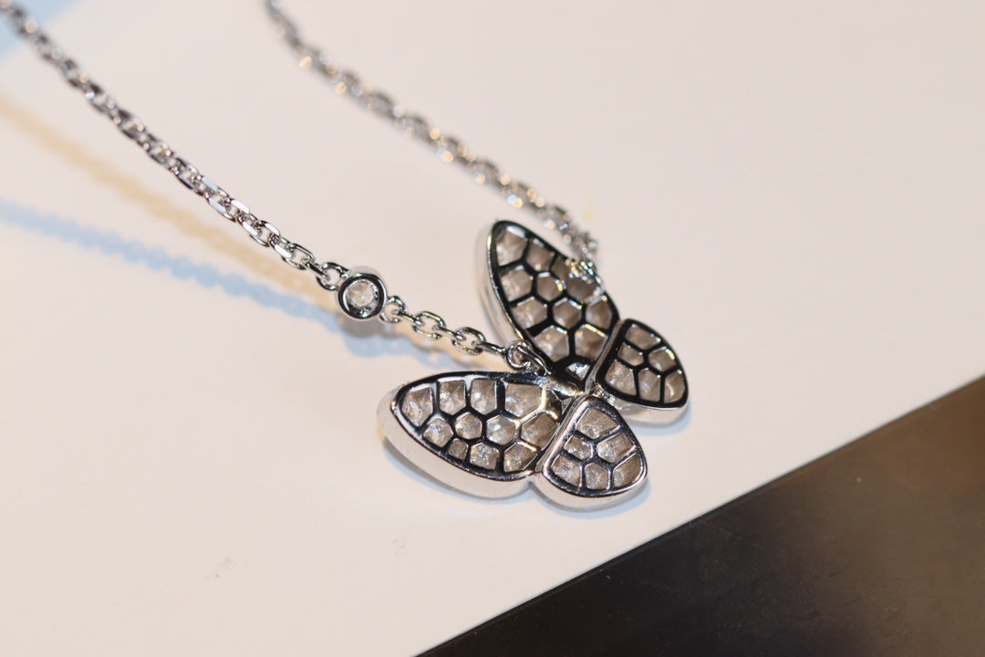 [Stars Jewelry]BUTTERFLY DIAMOND NECKLACE
