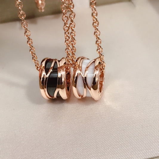 [Stars Jewelry]ZERO 1 FOUR BAND PINK GOLD CERAMIC