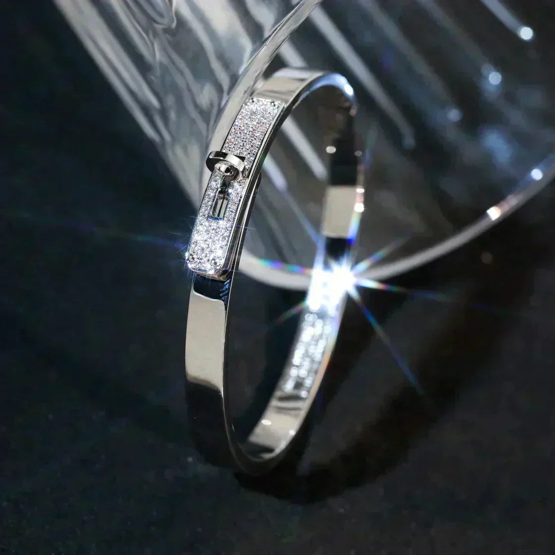 [Stars Jewelry]KELLY SILVER DIAMOND BRACELET
