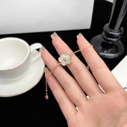 [Stars Jewelry]LUCKY SPRING ROSE GOLD MOP BRACELET