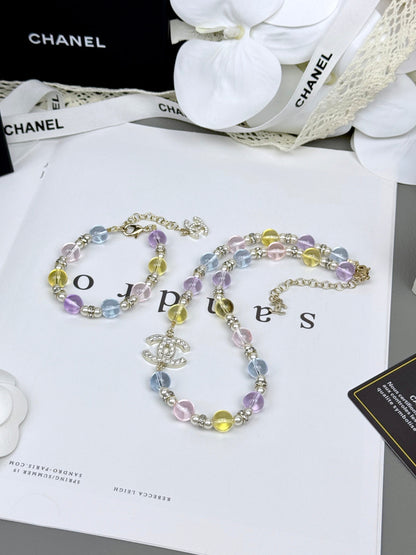 [Stars Jewelry]Colorful Transparent Resin Bracelet