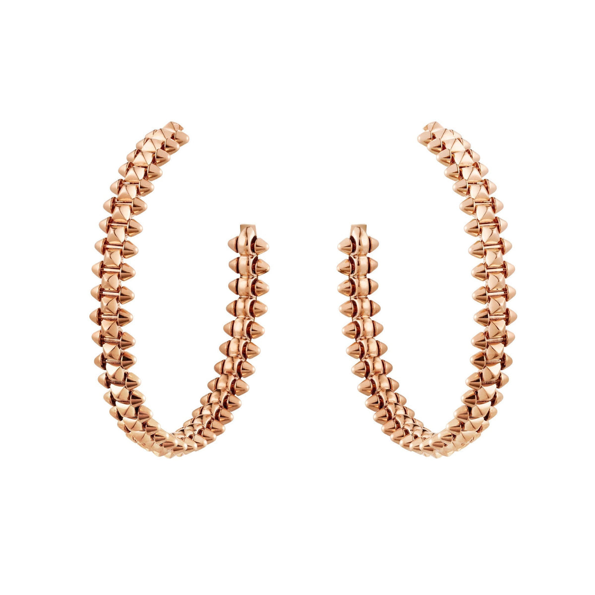 [Stars Jewelry]CLASH LARGE HOOP EARRINGS