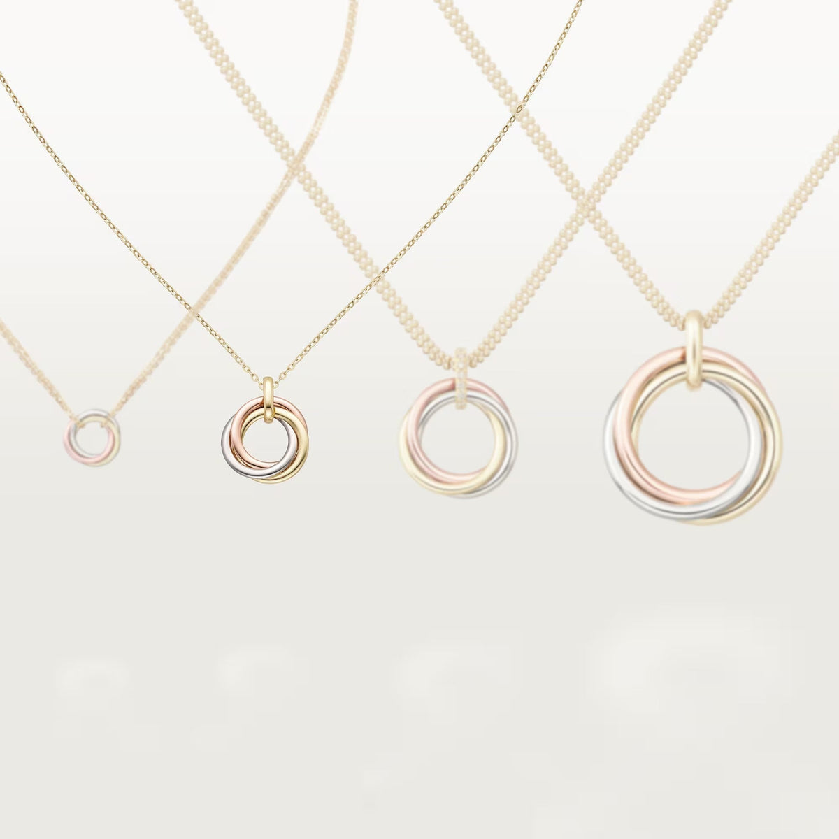 [Stars Jewelry]TRINITY SMALL NECKLACE
