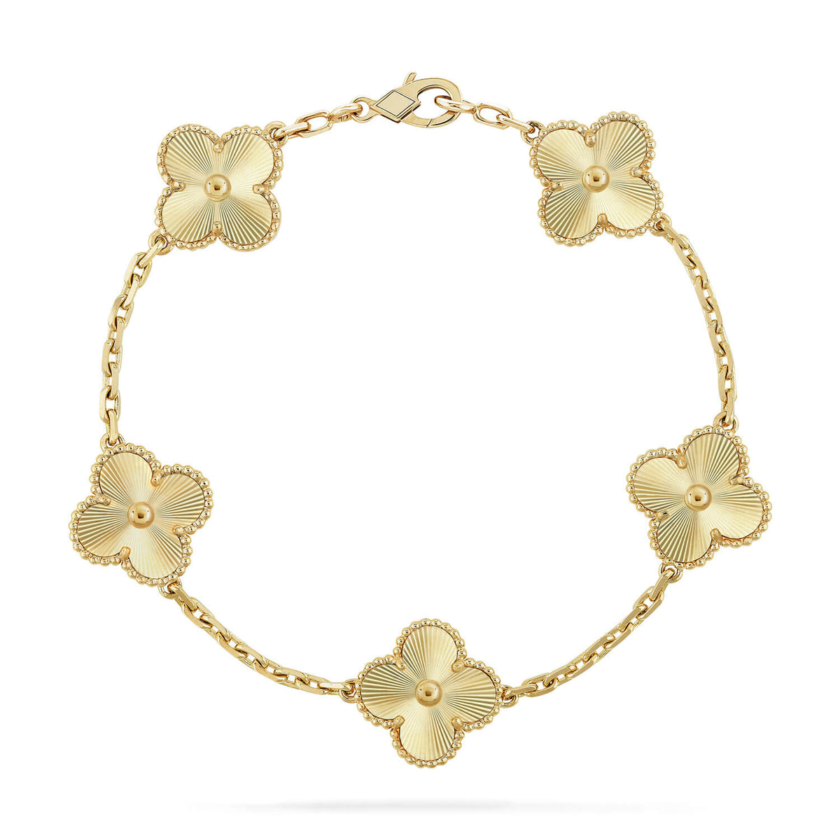 [Stars Jewelry] CLOVER 5 MOTIF LASER BRACELET COLLECTION