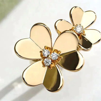 [Stars Jewelry]CLOVER COMOS GOLD DIAMOND RING