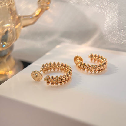 [Stars Jewelry]CLASH SMALL HOOP EARRINGS
