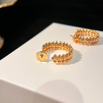 [Stars Jewelry]CLASH SMALL HOOP EARRINGS