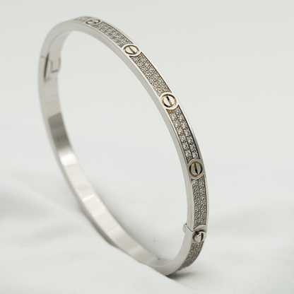 [Stars Jewelry]LOVE BRACELET 3.65MM DIAMOND-PAVED