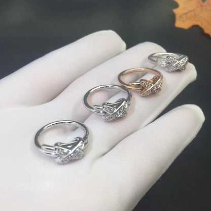 [Stars Jewelry]JEUX DE SILVER DIAMOND RING
