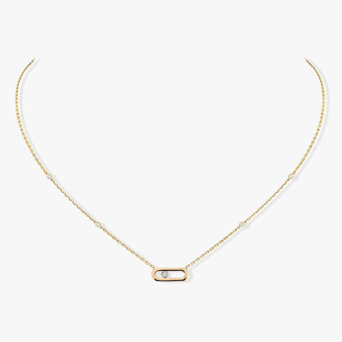 [Stars Jewelry]MOVE UNO DIAMOND NECKLACE