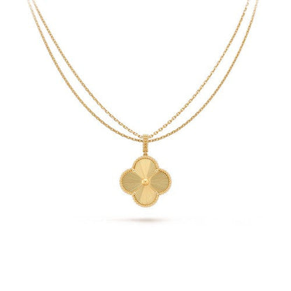[Stars Jewelry]CLOVER 25MM PEDANT NECKLACE GOLD