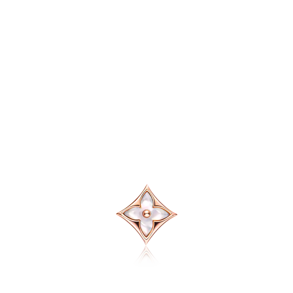 [Stars Jewelry]STAR MOP PINK GOLD EARRINGS