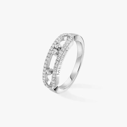 [Stars Jewelry] Baby Move Gold Diamond Pave_ Ring
