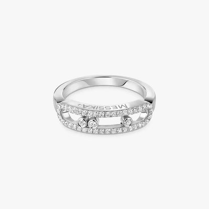 [Stars Jewelry] Baby Move Gold Diamond Pave_ Ring