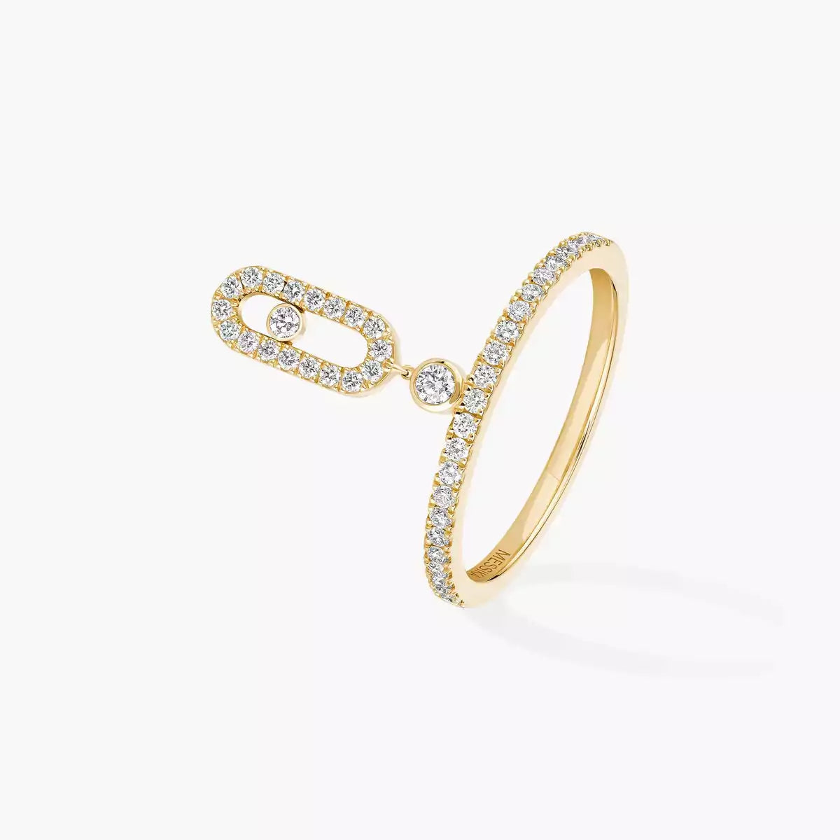 [Stars Jewelry]Move Uno Diamond Ring