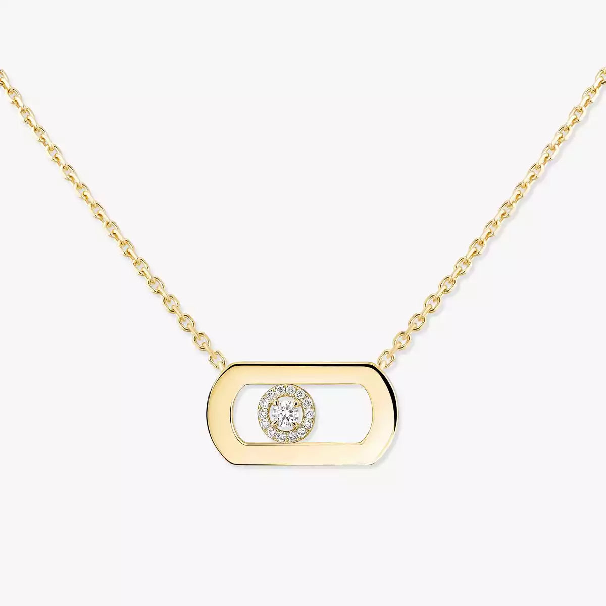 [Stars Jewelry]So Move Diamond Necklace in Gold