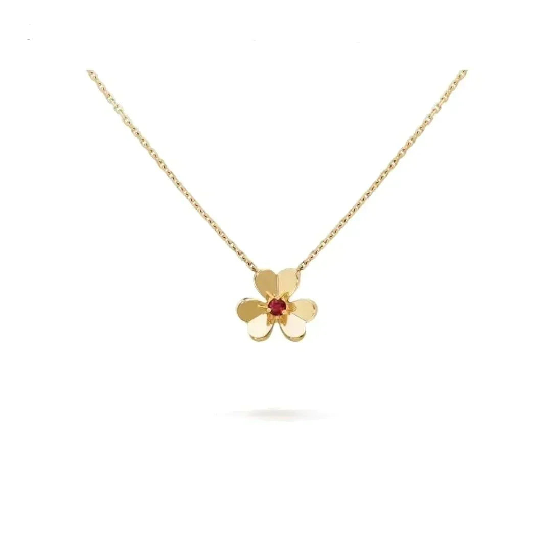 [Stars Jewelry]FRIVOLE GOLD FLOWER NECKLACE